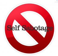 self sabotage