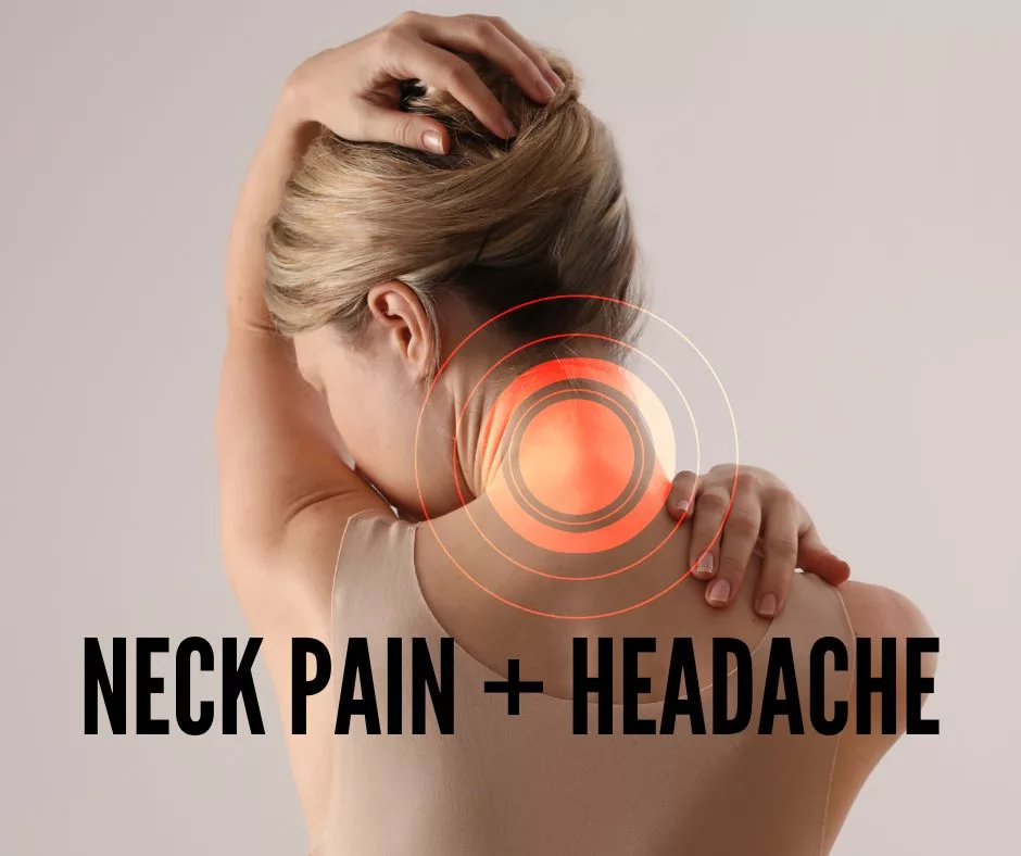 neck pain + headache